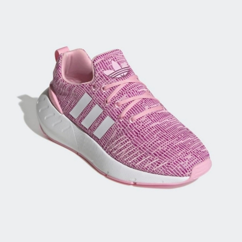 adidas Pink and White Athletic Shoes